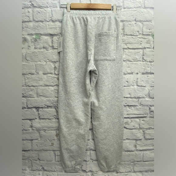 NWT Sporty & Rich Health Club Sweatpants Jogger Gray XS Unisex Drawstring Preppy - Picture 9 of 12